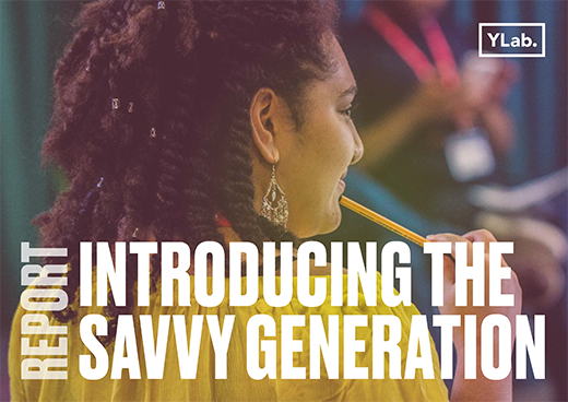 Introducing The Savvy Generation Report cover page